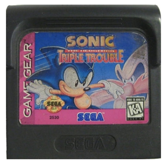 Sonic The Hedgehog Triple Trouble - Sega Game Gear