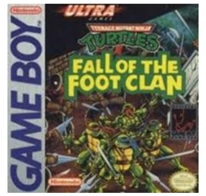 Teenage Mutant Ninja Turtles Fall of The Foot Clan - Gameboy Original