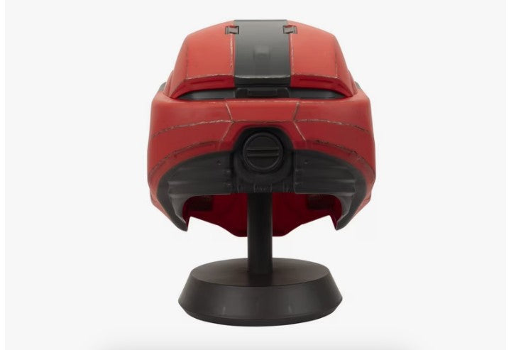 Jazwares Halo MJOLNIR War Games Helmet (Red) With Lights and Display Stand