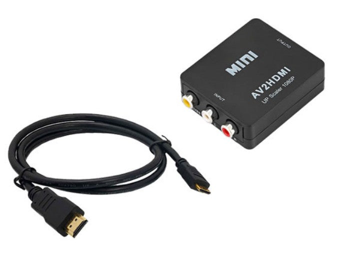 AV to HDMI Converter with HDMI Cable