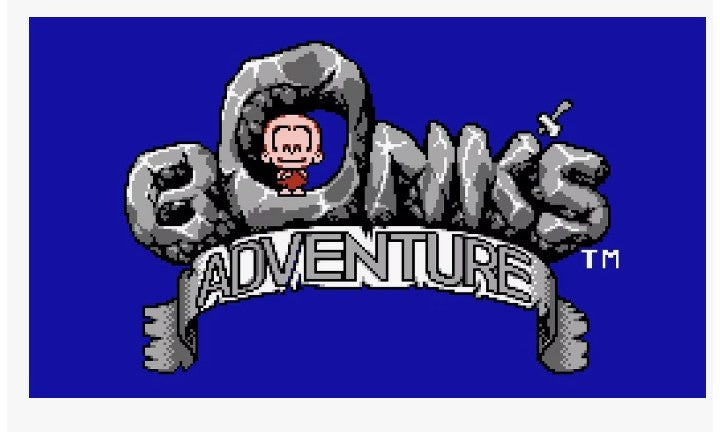 Bonk's Adventure - Nintendo - NES