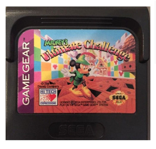 Mickey's Ultimate Challenge - Sega Game Gear