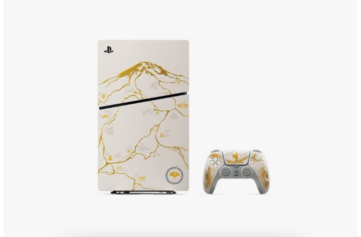 Sony PlayStation 5 Slim - Ghost of Yotei Gold Limited Edition Bundle