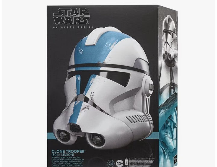 Hasbro Star Wars The Black Series: Star wars: Ahsoka Clone Trooper 501st Legion Electronic Helmet