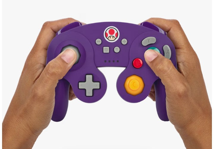 Nintendo Switch PowerA GameCube Style Wireless Controller - Toad - Nintendo Switch