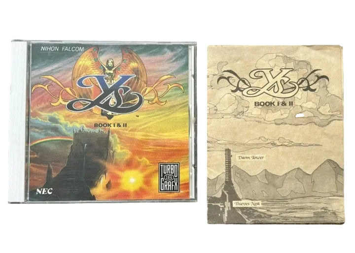 Ys Book 1 & 2 - Turbo Duo CD/ Turbo Grafx 16 CD