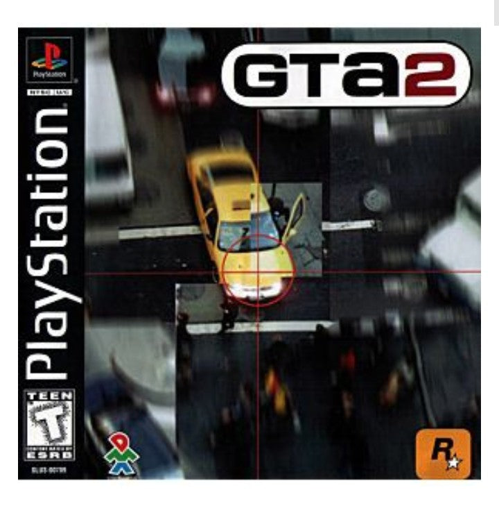 Grand Theft Auto 2 - GTA2- PlayStation - PS1