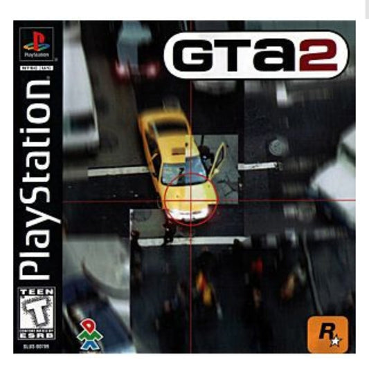 Grand Theft Auto 2 - GTA2- PlayStation - PS1