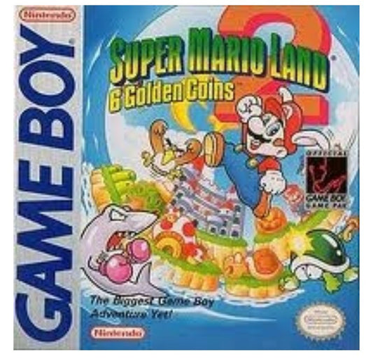 Super Mario Land 2 6 Golden Coins - Gameboy Original