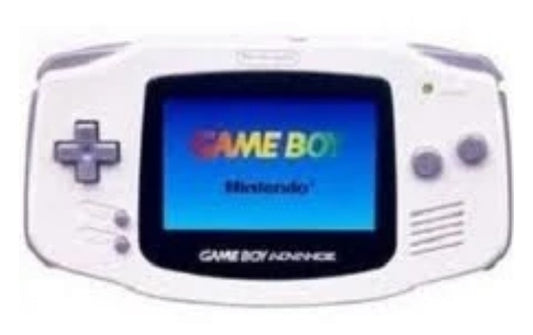 Gameboy Advance System - GBA - White