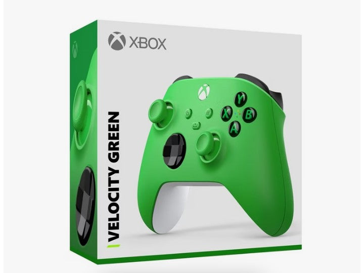 Microsoft Xbox Wireless Controller - Velocity Green - Xbox Series X/S, Xbox One, and Windows Devices