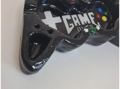 Game Controller Ashtray - Game Over - Black