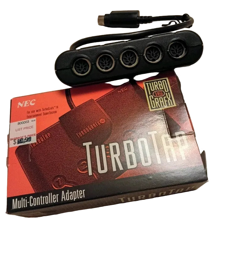 Turbo Tap For Turbo Grafx 16