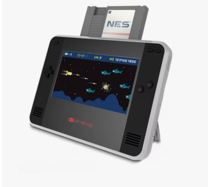 My Arcade Retro Champ Portable Gaming Console Compatible With Nintendo and Famicom Games