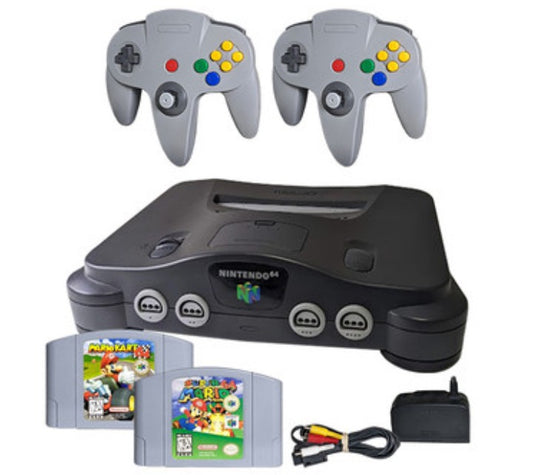 Nintendo 64 Game System Bundle