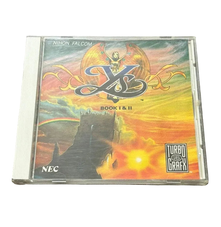 Ys Book 1 & 2 - Turbo Duo CD/ Turbo Grafx 16 CD