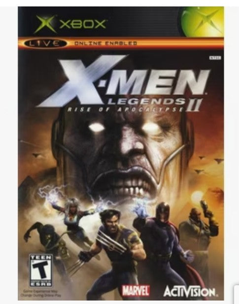 X-Men Legends 2 Rise of Apocalypse - Microsoft Xbox