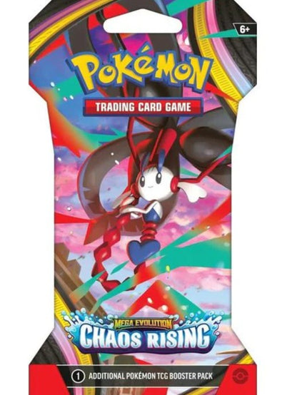 Pokemon TCG Mega Evolution - Chaos Rising ME04 Sleeved Booster Pack