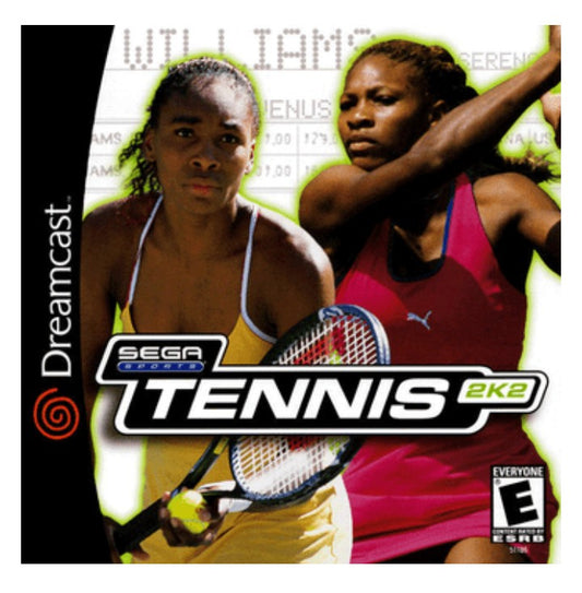 Tennis 2K2 - Sega Dreamcast