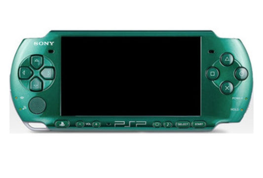PSP 3000 - PlayStation Portable Game System - Dark Green