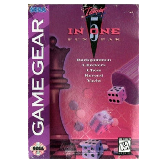 Complete 5 in 1 Fun Pak - Sega Game Gear