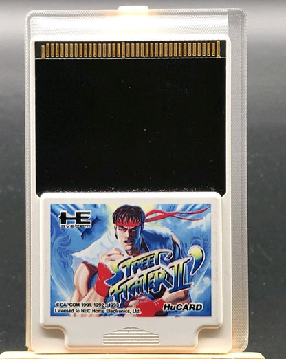 Street Fighter 2: Champion Edition- Hucard - Turbo Grafx 16