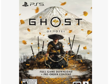 Sony PlayStation 5 Slim - Ghost of Yotei Gold Limited Edition Bundle