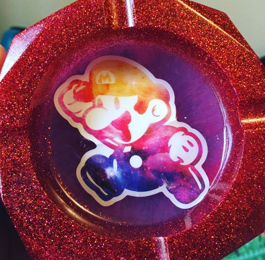 Mario Ashtray - Red