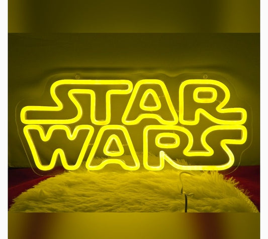 Star Wars Neon Wall Sign
