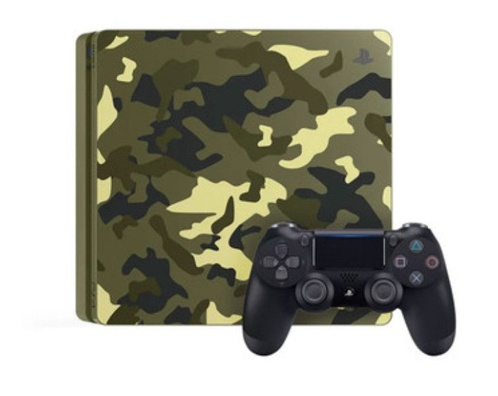 PS4 Slim - PlayStation 4 Slim Call of Duty WWll Edition Game System - 1TB