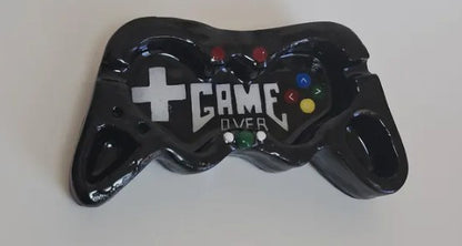 Game Controller Ashtray - Game Over - Black