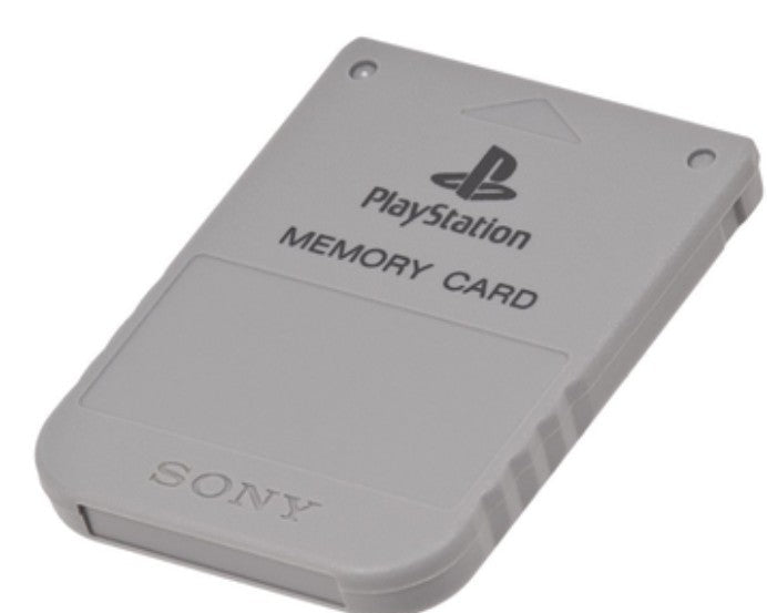 PlayStation Memory Card - Authentic