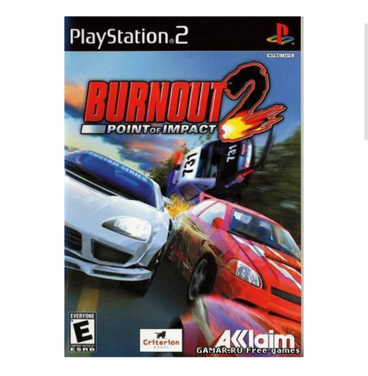 Burnout 2 Point Of Impact - PlayStation 2 - PS2