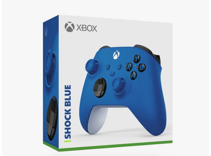 Microsoft Xbox Wireless Controller - Shock Blue - Xbox Series X/S, Xbox One, and Windows Devices