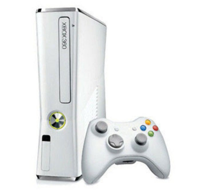Xbox 360 S Game System - 4GB - White
