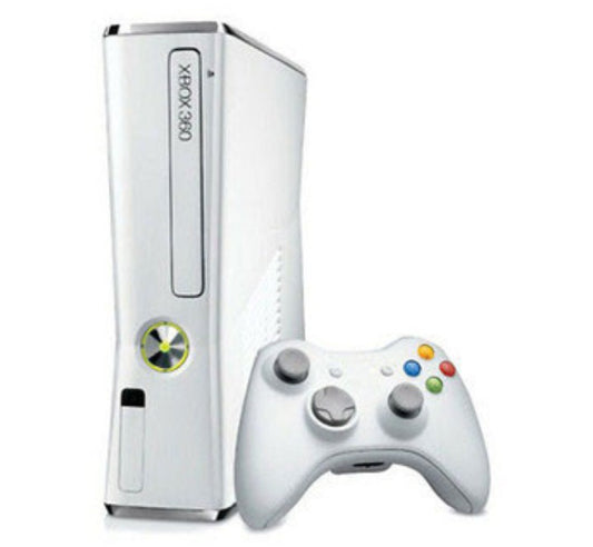 Xbox 360 S Game System - 4GB - White