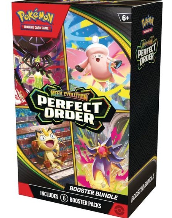 Pokemon TCG Mega Evolution - Perfect Order ME03 Booster Bundle
