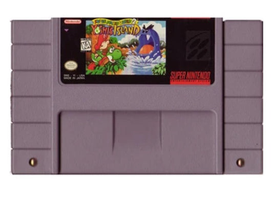 Yoshi's Island (Super Mario World 2)- SNES