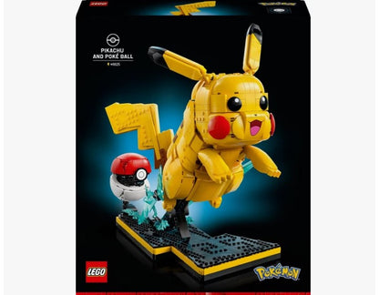 Lego Pokemon Pikachu and Poke Ball Building Set 72152 - NEW