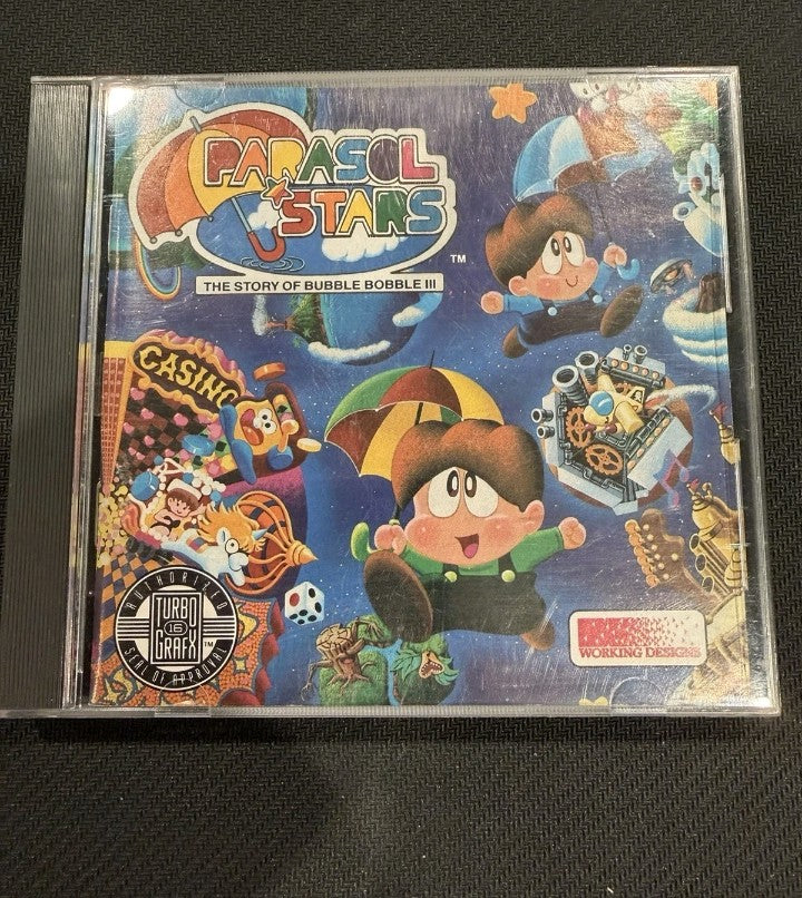 Parasol Stars Bubble Bobble 3 - Turbo Grafx 16