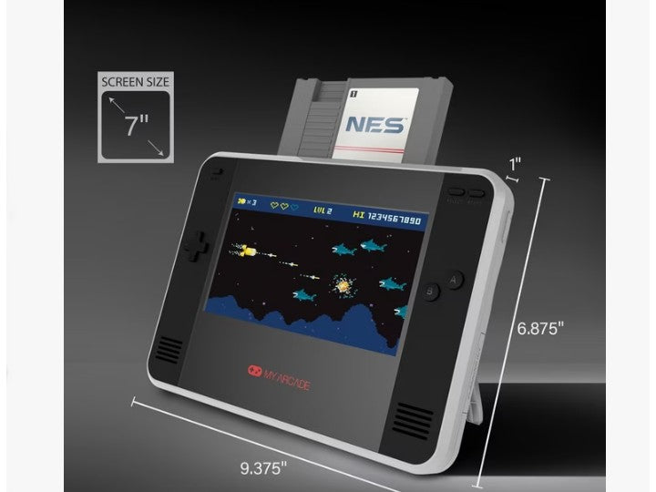 My Arcade Retro Champ Portable Gaming Console Compatible With Nintendo and Famicom Games