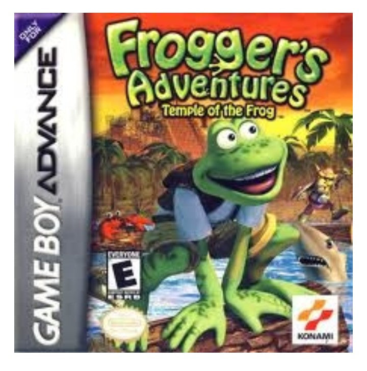 Frogger's Adventures Temple of The Frog - Nintendo Gameboy Advance