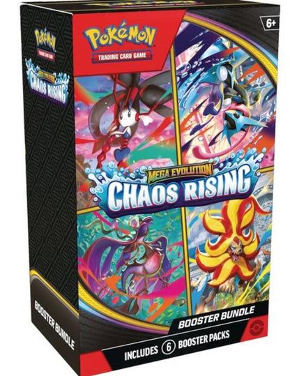 Pokemon TCG Mega Evolution - Chaos Rising ME04 Booster Bundle