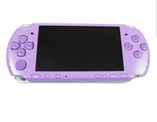 PSP 3000 - PlayStation Portable Game System - Hannah Montana Purple