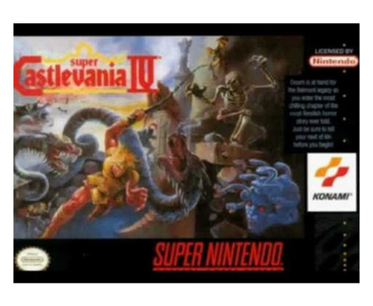 Super Castlevania 4 for Super Nintendo-SNES
