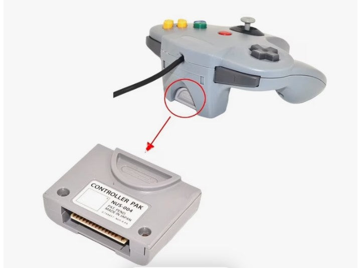 Memory Card Controller Pak - N64 - Nintendo 64