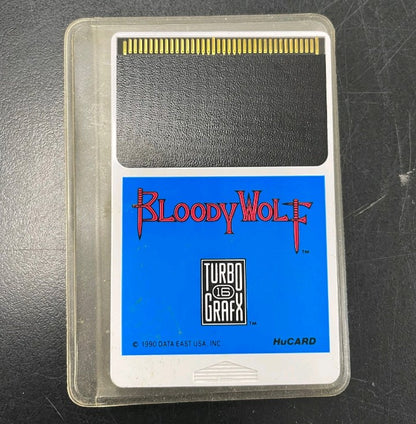 Bloody Wolf - Turbo Grafx 16