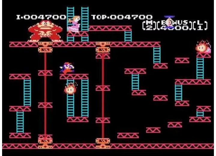 Donkey Kong Classic - Nintendo - NES