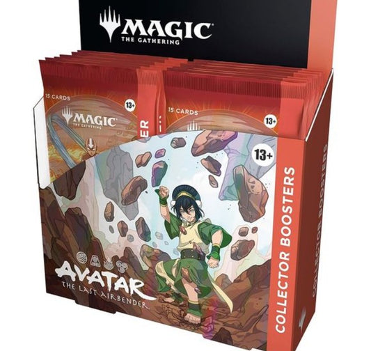 Magic The Gathering Avatar The Last Airbender Collector Booster Box - MTG