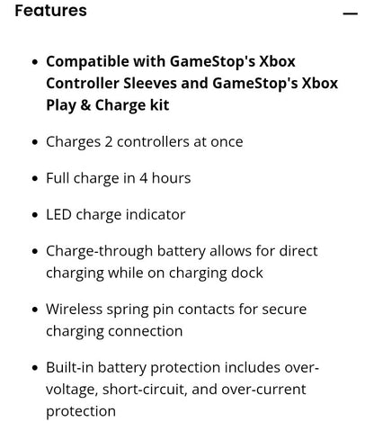 Dual Charging Dock For Xbox Series X/S and Xbox One - GameStop Brand